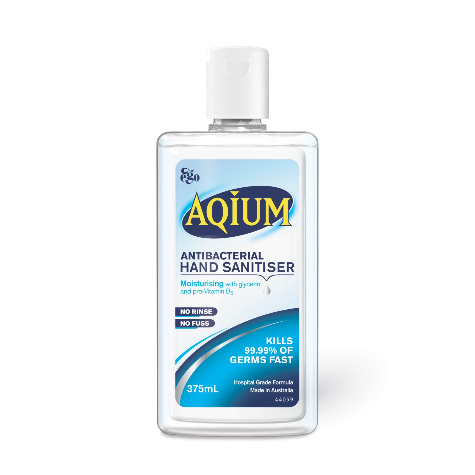 Buy Ego Aqium Hand Sanitiser Refill 375ml Wizard Pharmacy
