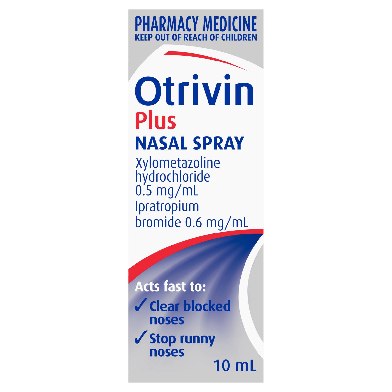 Buy Otrivin Plus Nasal Spray 10ml | Wizard Pharmacy