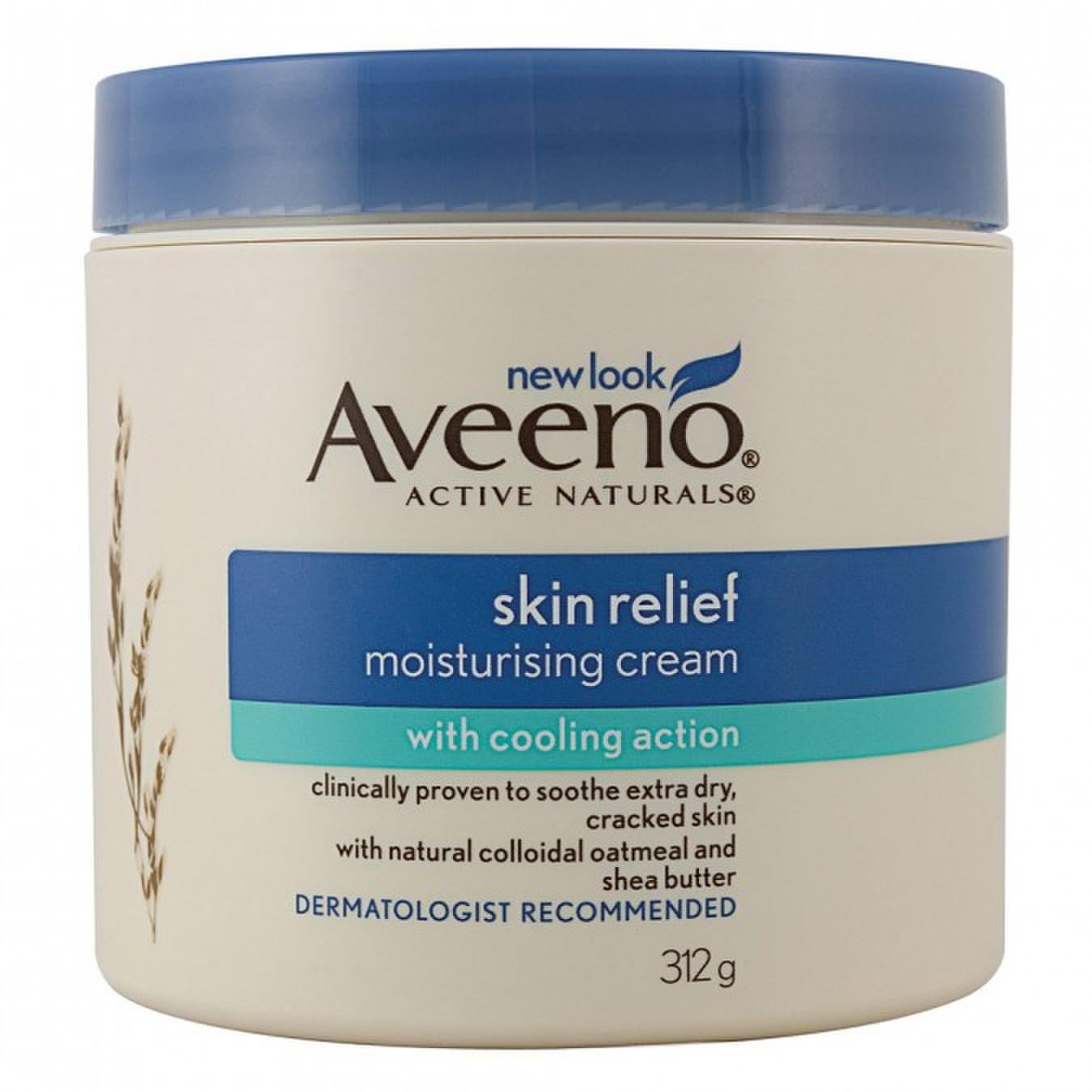 Buy Aveeno Moisturising Cream Skin Relief 312g Wizard Pharmacy