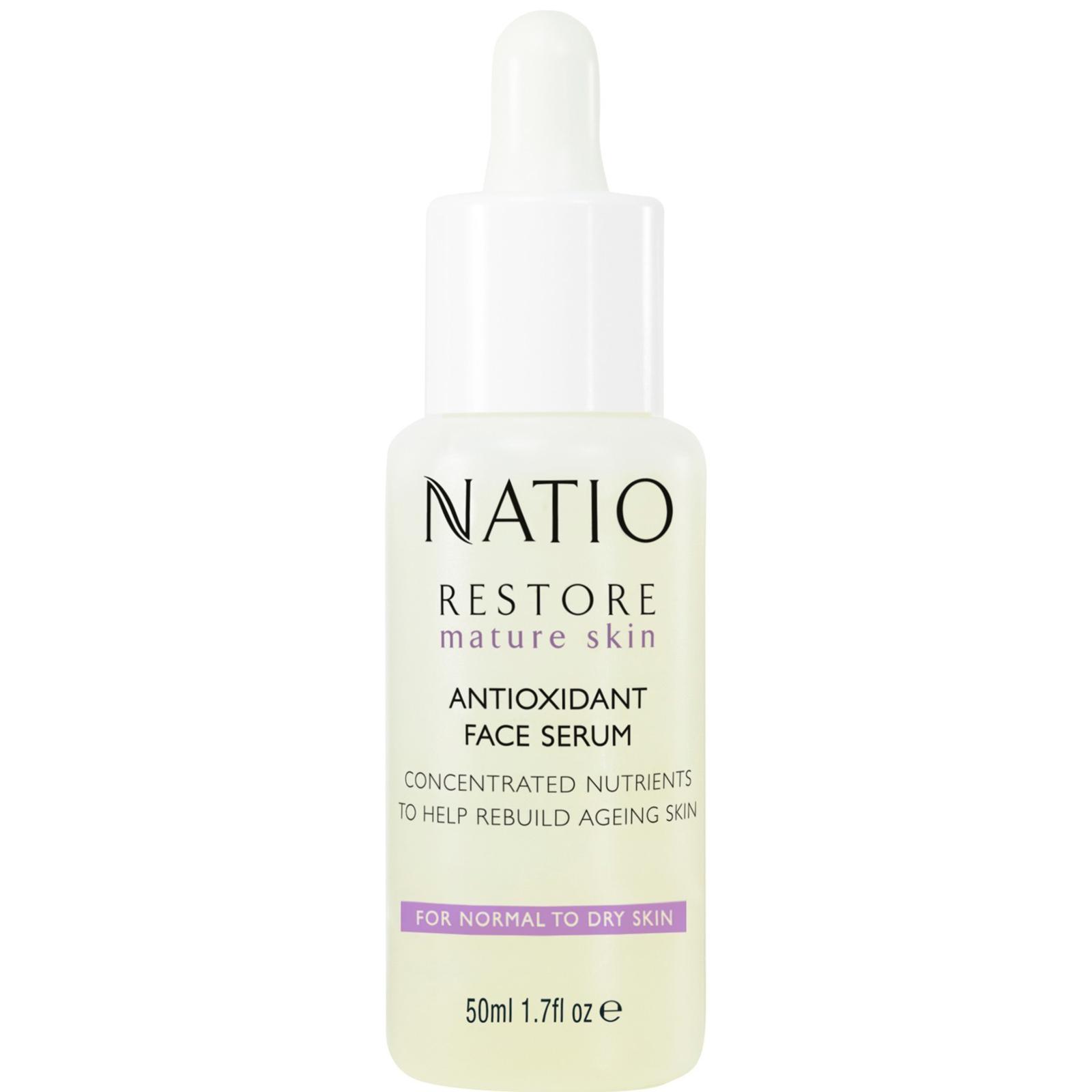 Buy Natio Restore Antioxidant Face Serum 50ml Wizard Pharmacy