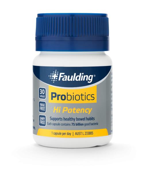 Buy Faulding Probiotics Hi Potency 75 Billion Capsules 30 | Wizard Pharmacy