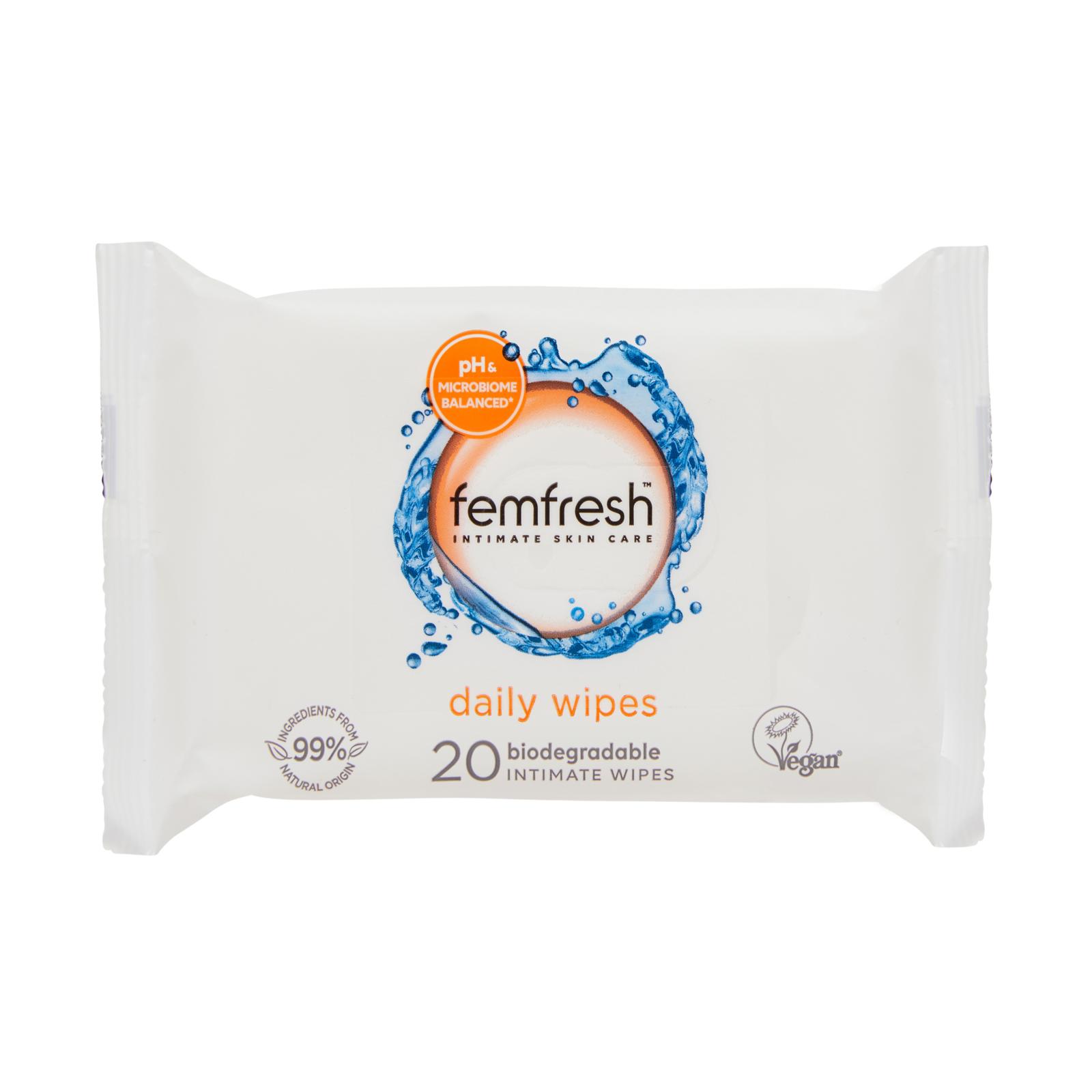 Buy Femfresh Feminine Wipes 20 Wizard Pharmacy