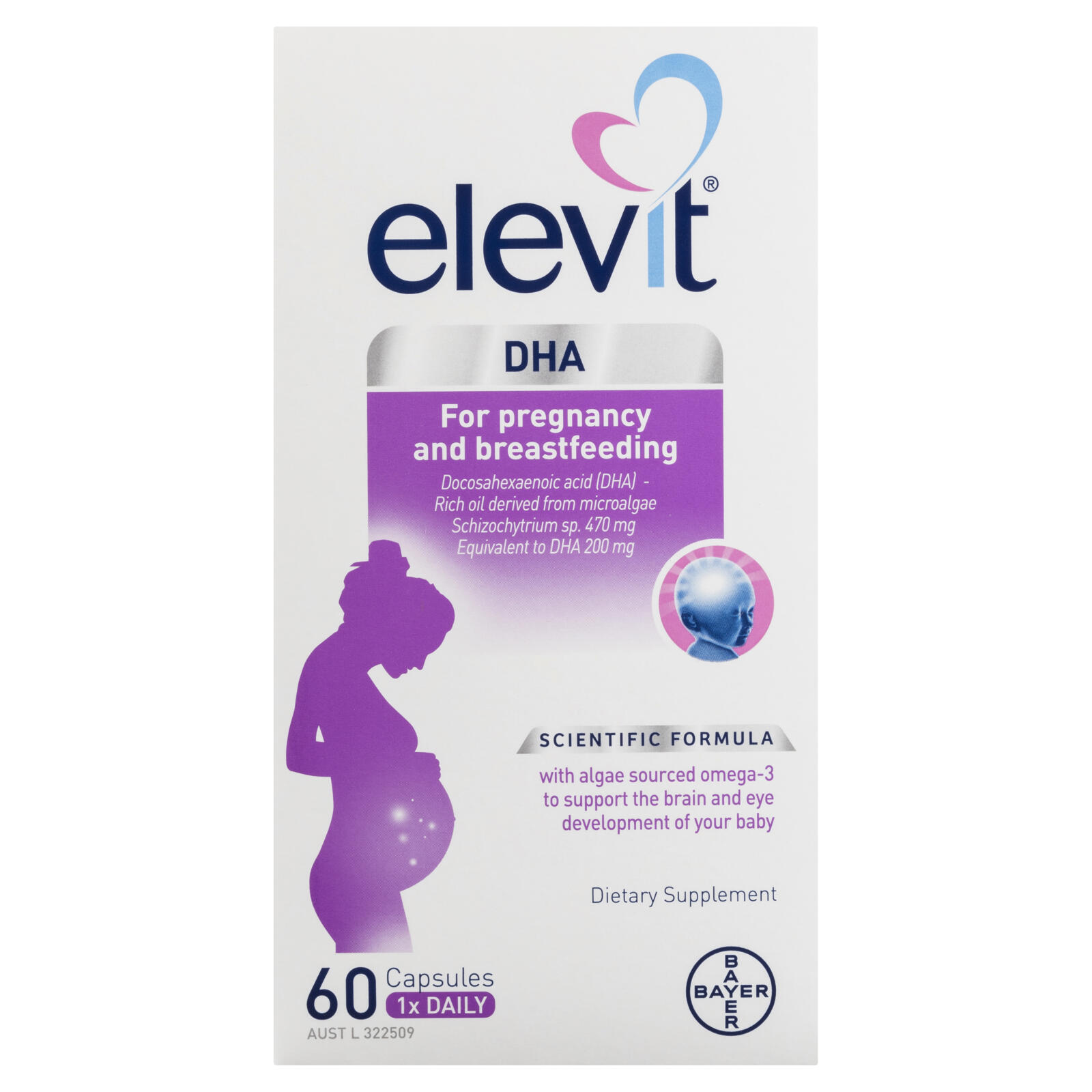 Buy ELEVIT DHA CAPSULES 60 Wizard Pharmacy
