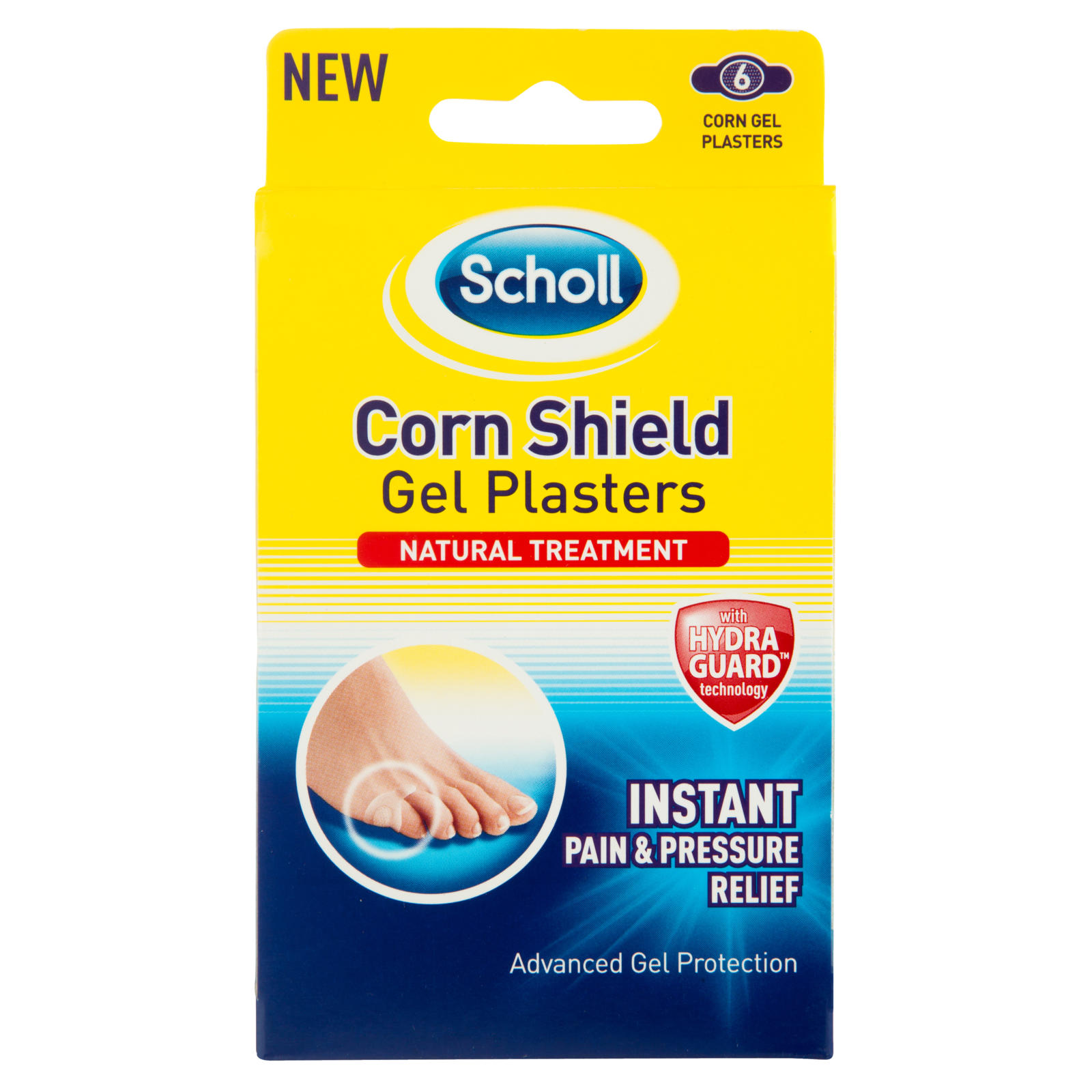 Buy Scholl Corn Clear Gel Plaster Pack 6 Wizard Pharmacy