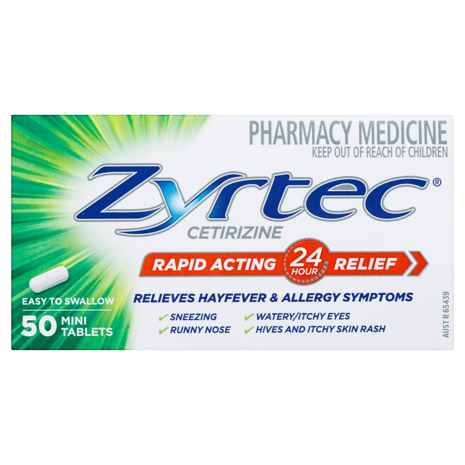 Buy Zyrtec 10mg Tablets 50 | Wizard Pharmacy