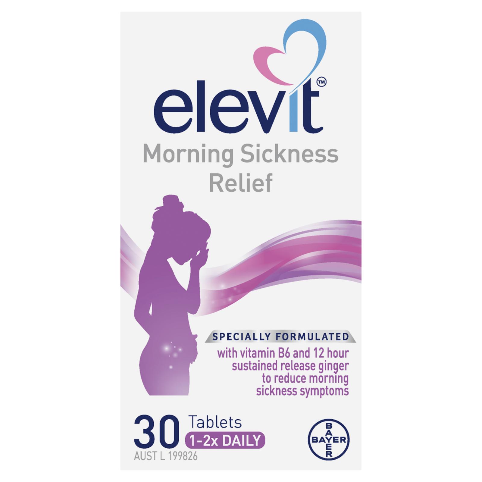 Buy Elevit Morning Sickness Relief Tablets 30 | Wizard Pharmacy