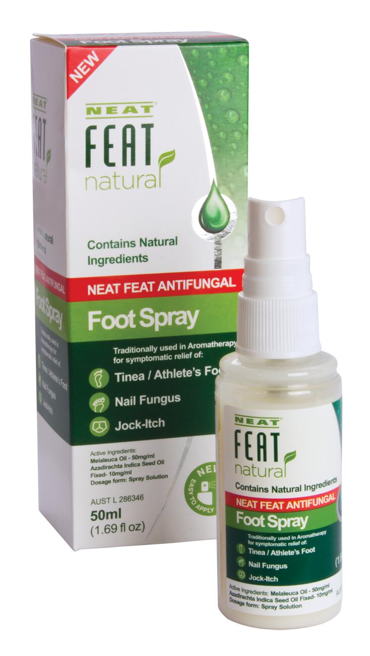 Buy Neat Feat Antifungal Foot Spray 50ml Wizard Pharmacy
