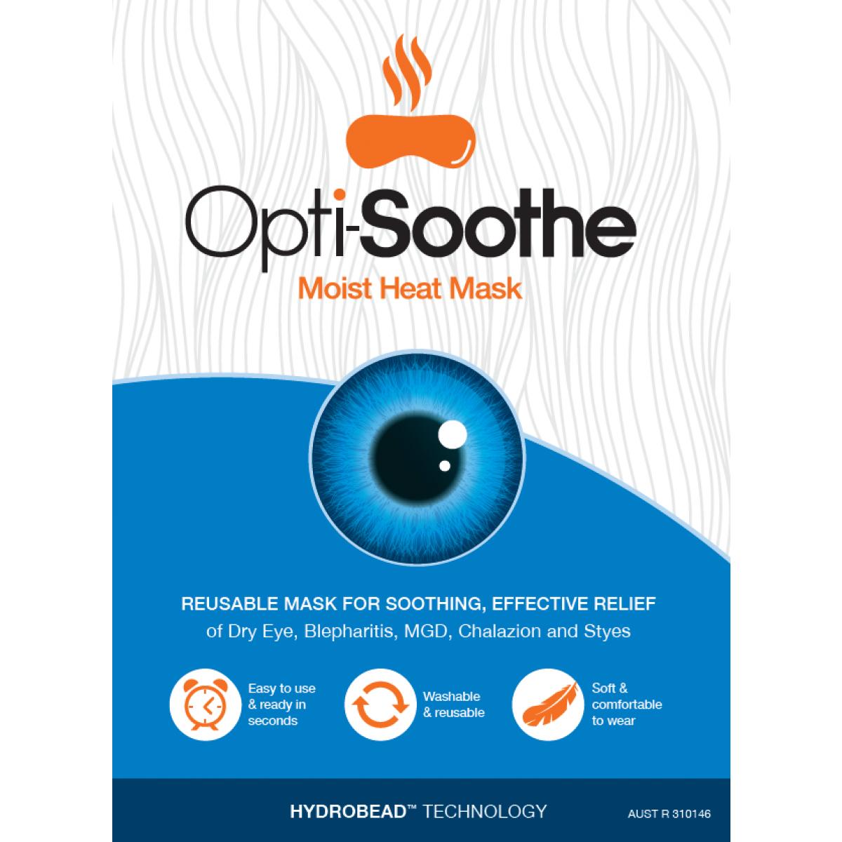 Buy Opti Soothe Moisturising Heat Mask | Wizard Pharmacy