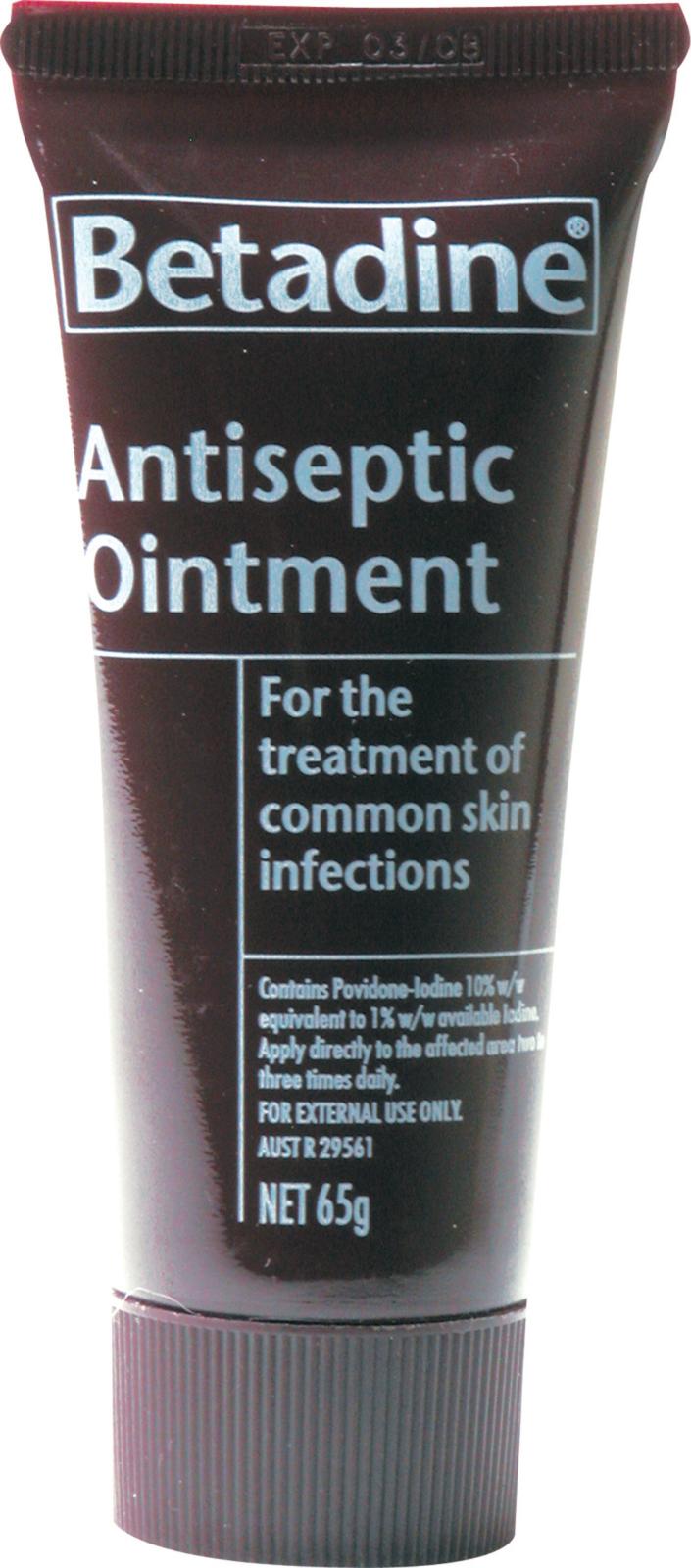 Buy Betadine Antiseptic Ointment 65g Wizard Pharmacy