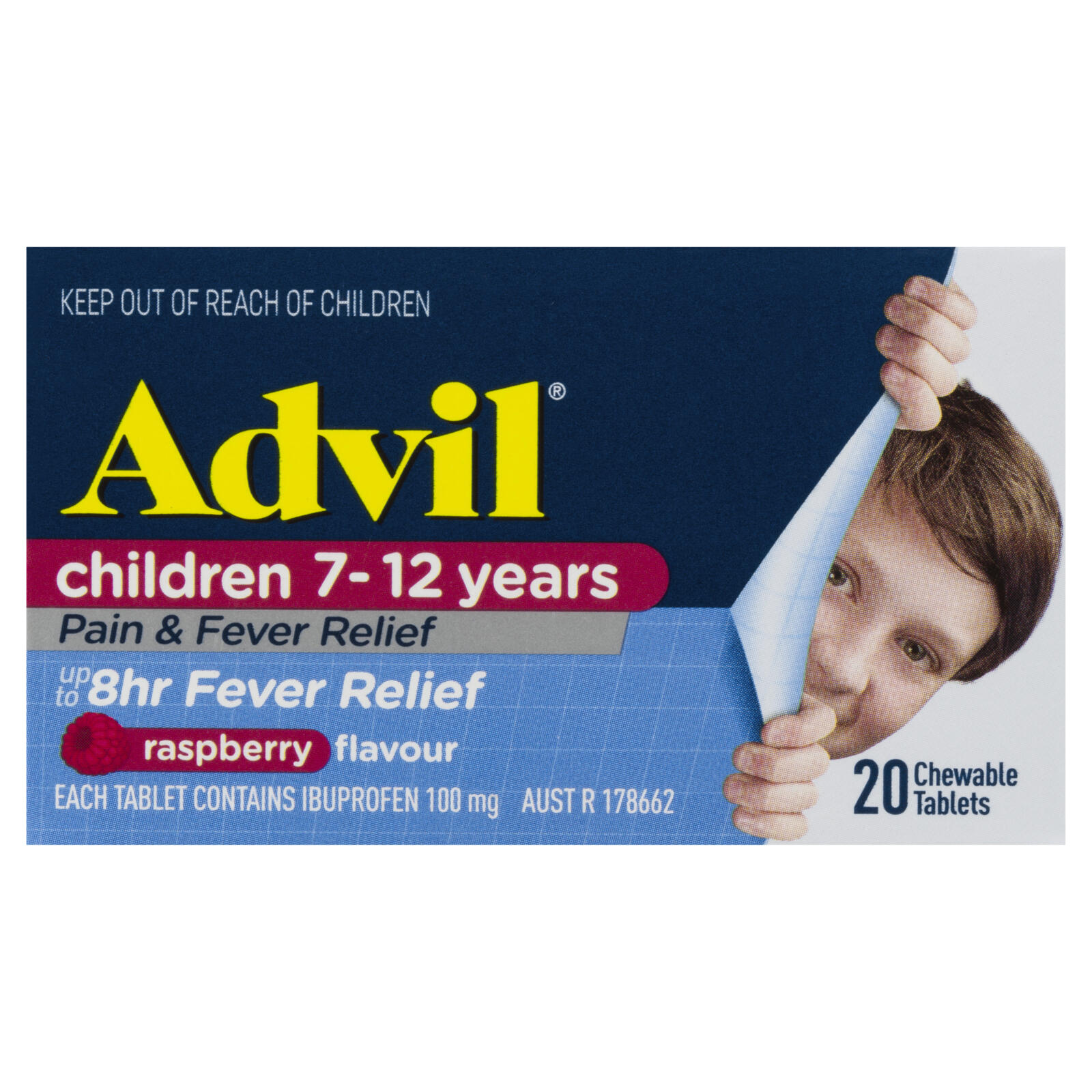 Buy Advil Kids Chewable 712 Years Tablets 20 Wizard Pharmacy