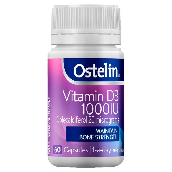 Buy Ostelin Vitamin D Gel Capsules 60 Wizard Pharmacy