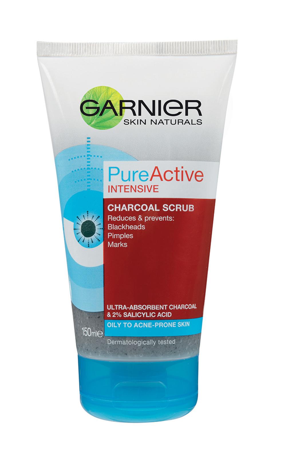 Buy Garnier Pure Active Charcoal Scrub 150ml Wizard Pharmacy