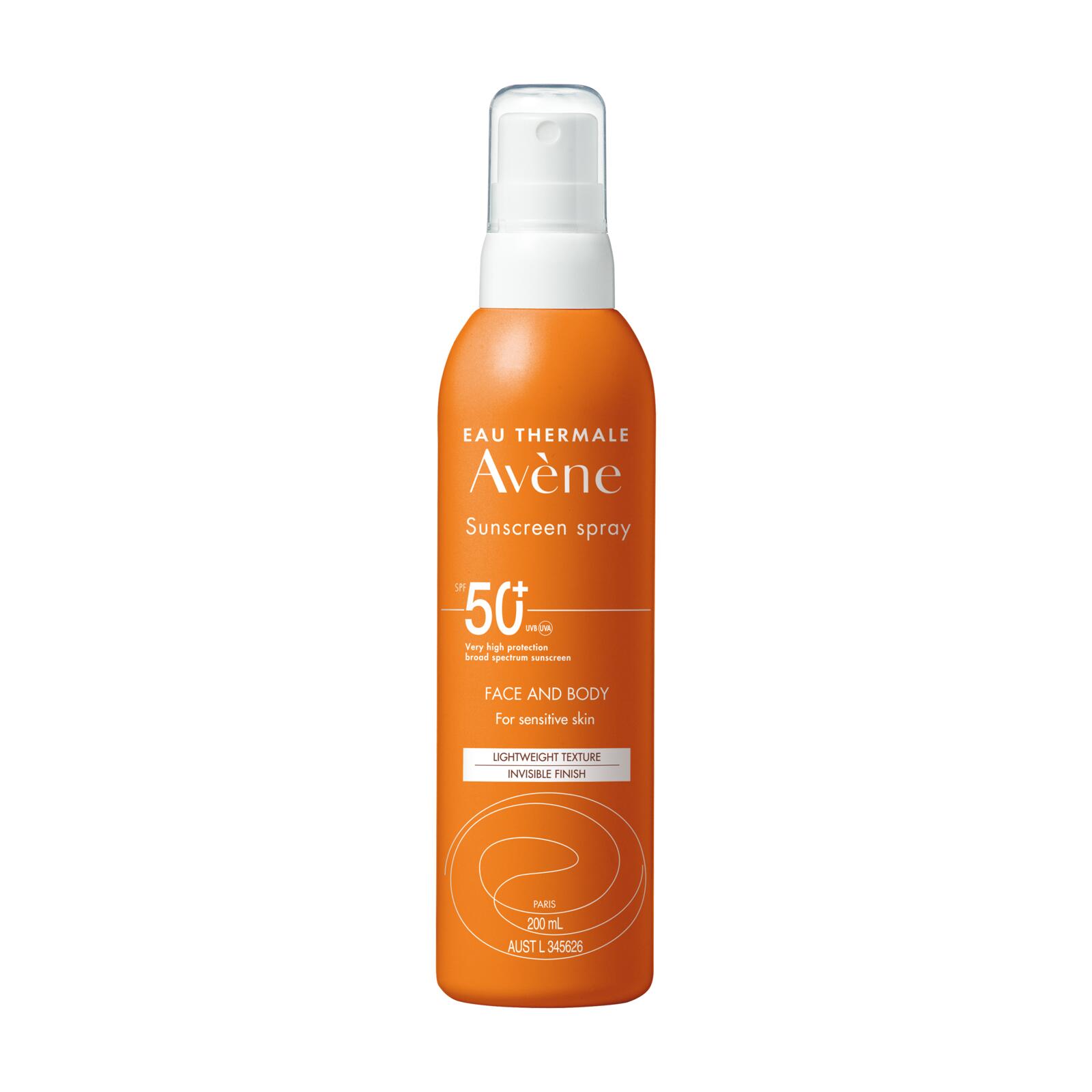 Buy Avene Sunscreen Spray Spf 50+ 200ml | Wizard Pharmacy
