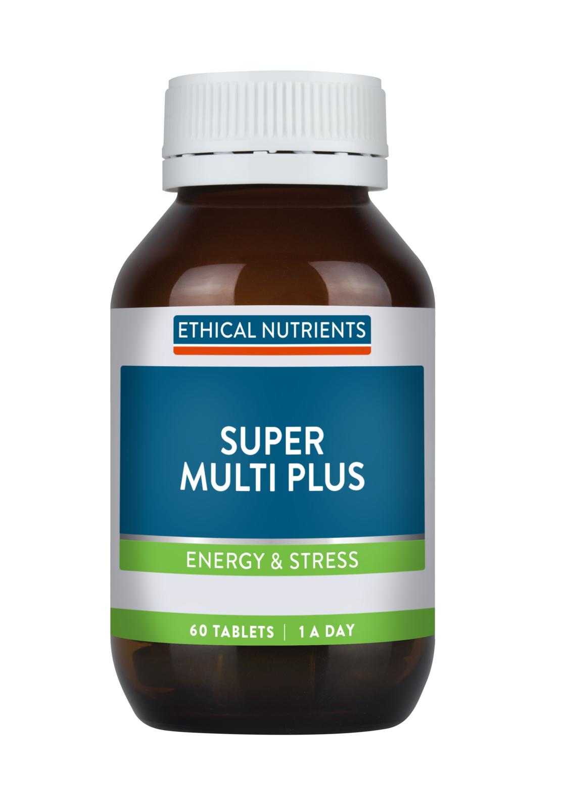 Buy Ethical Nutrients Super Multi Plus Tablets 60 Wizard Pharmacy