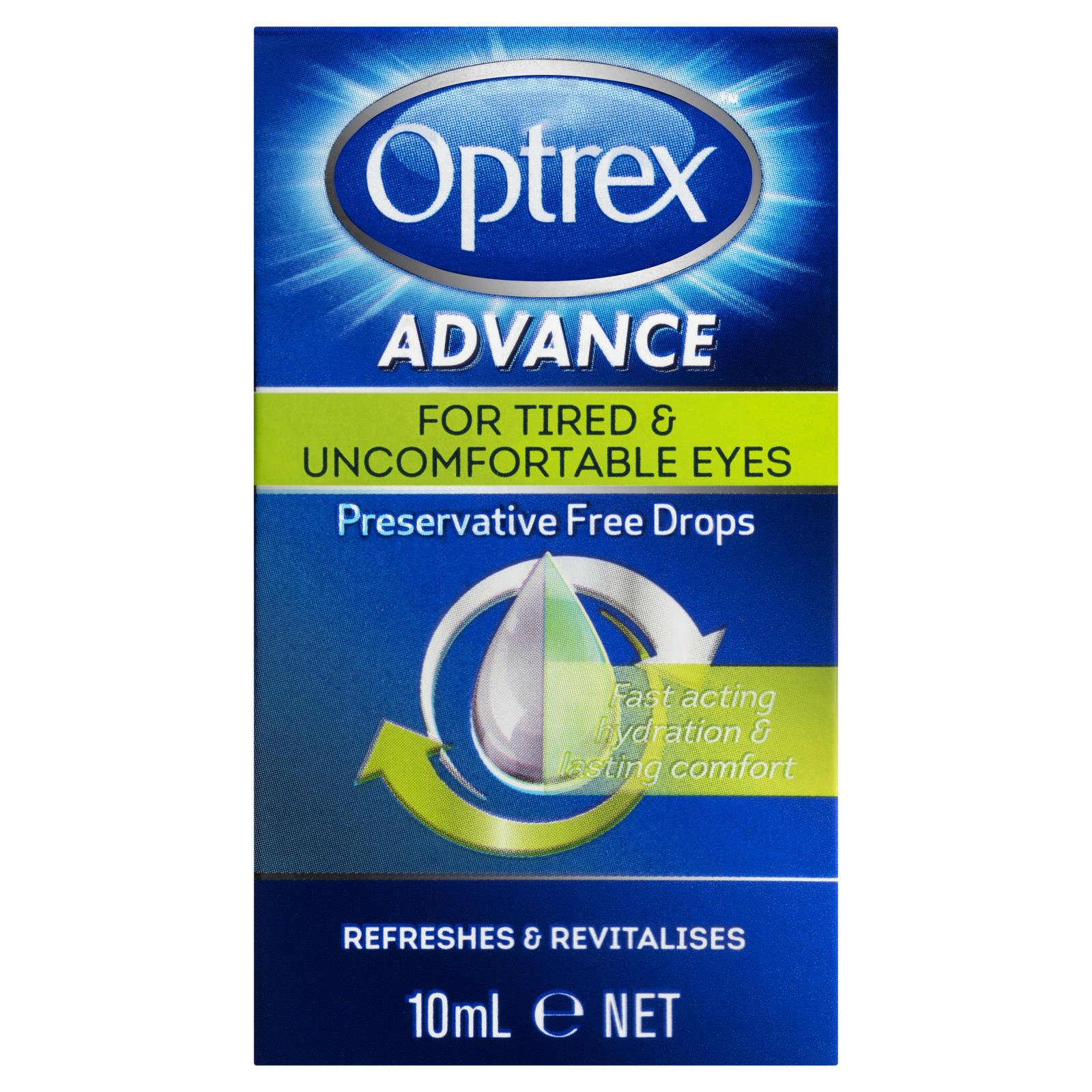 Buy Optrex Advance Tired Eyes 10ml | Wizard Pharmacy