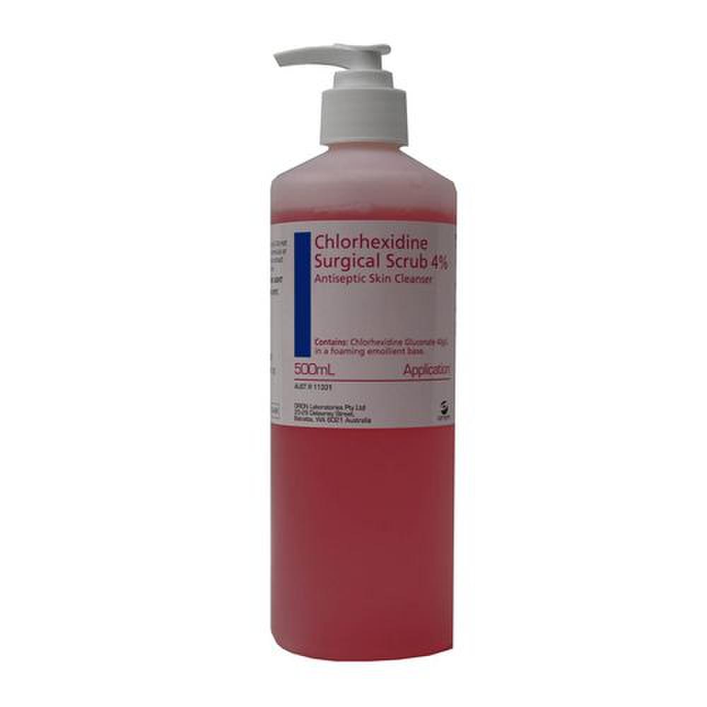 Buy Chlorhexidine Surgical Scrub 4 500ml Wizard Pharmacy