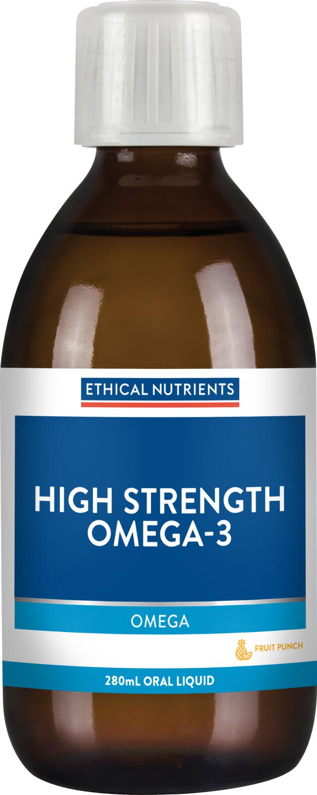 Buy Ethical Nutrients Fish Oil High Strength Liquid 280ml