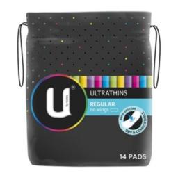 Buy Kotex U Pad Ultra Thin Regular 14 Wizard Pharmacy
